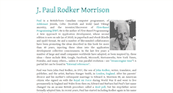 Desktop Screenshot of jpaulmorrison.com